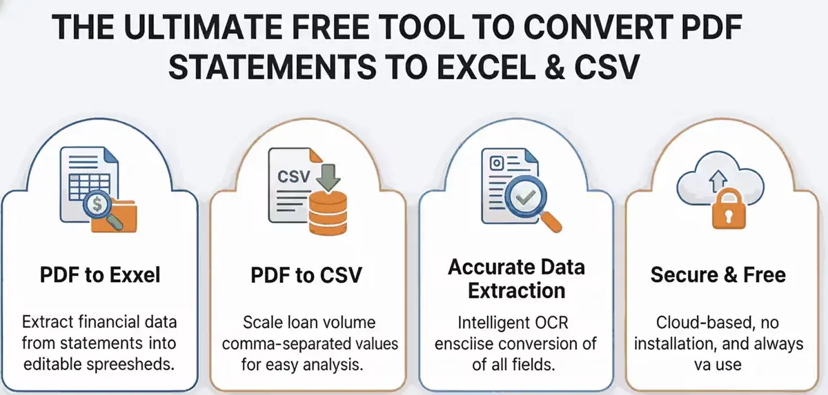 Bank Statement Converter: The Ultimate Free Tool to Convert PDF Statements to Excel & CSV